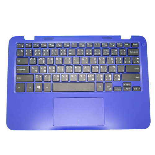 Laptop Palmrest For DELL Inspiron 11 3162 3164 0DRTK1 DRTK1 08FD25 8FD25 With Thailand TI Keyboard Blue With Touchpad Upper Case New