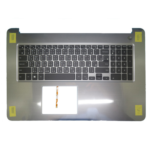 Laptop Palmrest For DELL Inspiron 17 5765 5767 04CFRC 4CFRC 09CFJY 9CFJY Traditional Chinese TW backlit keyboard upper case new