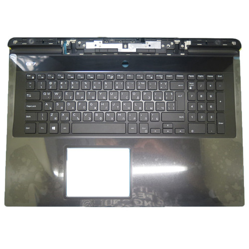 Laptop Palmrest For DELL G7 17 7790 00YW0N 0YW0N 09C2F3 9C2F3 Without Backlit Bulgaria BG Keyboard Without DP Interface Black Upper Case New