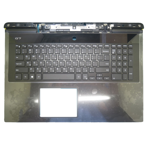 Laptop Palmrest For DELL G7 17 7790 06WFHN 6WFHN 02RPPT 2RPPT Without Backlit Hebrew HB Keyboard With DP Interface Black Upper Case New