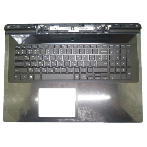 Laptop Palmrest For DELL G7 17 7790 06WFHN 6WFHN 03CC4K 3CC4K Without Backlit Russia RU Keyboard With DP Interface Black Upper Case New