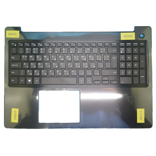 Laptop Palmrest For DELL Inspiron 15 5570 5575 0V1H3J V1H3J 03M6MX 3M6MX Without Backlit Bulgaria BG Keyboard Black Upper Case New