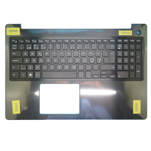 Laptop Palmrest For DELL Inspiron 15 5570 5575 0V1H3J V1H3J 039G7K 39G7K Without Backlit Norwegian NW Keyboard Black Upper Case New