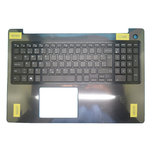 Laptop Palmrest For DELL Inspiron 15 5570 5575 0V1H3J V1H3J 03R18D 3R18D Without Backlit Slovenian SL Keyboard Black Upper Case New