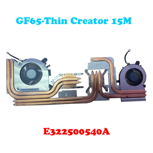 Laptop CPU GPU FAN&Heatsink For MSI Creator 15M A9SE A9SD A10SD A10SE PABD08008SH N413 PAAD06015SL N433 E322500540A New