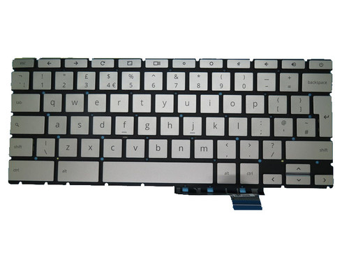 Laptop Keyboard For HP 9Z.NHSPQ.10U NSK-X21PQ Silver Without Frame United Kingdom UK