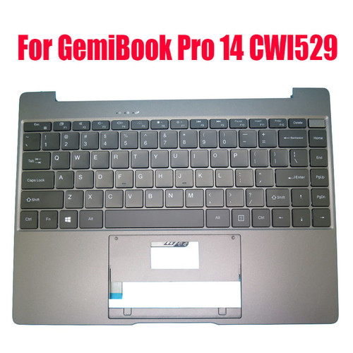 Laptop Palmrest For Chuwi GemiBook Pro 14 CWI529 MB30019002 XK-HS320 CH1401 With English US Backlit Keyboard Upper Case New