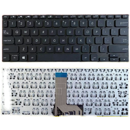 Laptop Keyboard For ASUS R409BA R409DA R409FA R409JA R409MA R409UA United States US Black without frame