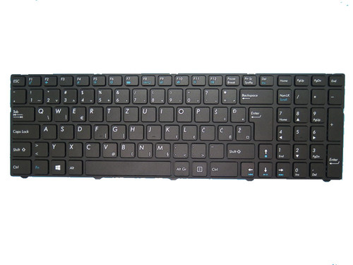 Laptop Keyboard For MEDION AKOYA P6669 MD60394 MD60395 MD60253 MD60113 MD6128 Black With Frame Slovenian SL