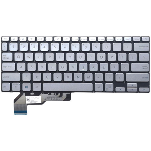 Laptop Keyboard For ASUS X403FA Silver without frame US United States English