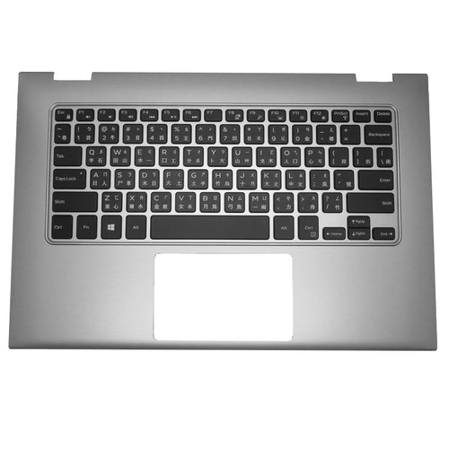 Laptop Palmrest For DELL Inspiron 7359 2-in-1 0CH35F CH35F 038JVN 38JVN With Backlit Traditional Chinese TW Keyboard Gold Upper Case New