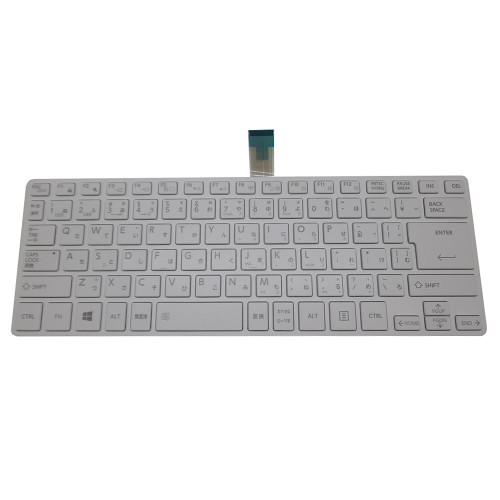 Laptop Keyboard For Toshiba Satellite Pro A30-D A40-C A40-D Portege A30-C A30T-C A30-D R30-C R30-D TBM15F90J06356 G83C000GR5JP Japanese JP JA White Without Backlit&Pointing New