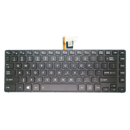 Laptop Keyboard For Toshiba For Satellite Pro A40-C TBM15F93USJ356 G83C000GS5US English US Black With Backlit Without Pointing New