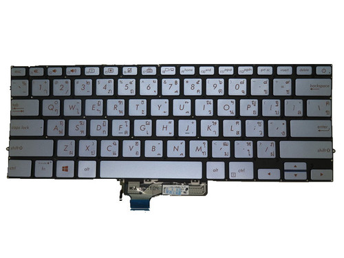 Laptop Keyboard For ASUS BX431 BX431FN BX431FA BX431FL BX431FAC Blue With Backlit Thailand TI