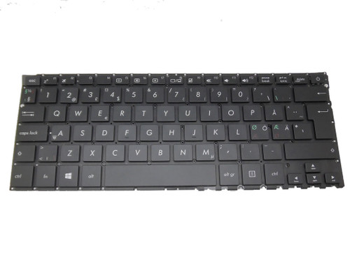 Laptop Keyboard For ASUS UX306 UX306UA Nordic NE BLACK Without frame