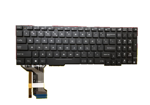 Laptop Keyboard For ASUS ROG STRIX G553VD G553VE Black Without Frame With Backlight Version 1