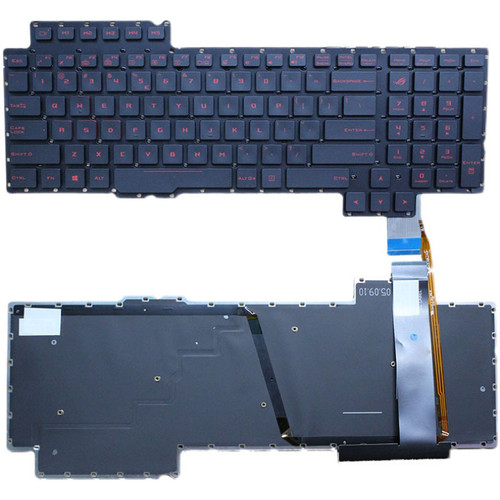 Laptop Keyboard For ASUS GFX72V GFX72VL GFX72VM GFX72VS GFX72VT GFX72VY With Backlight United States US