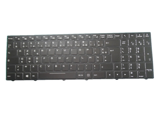Laptop Keyboard For MEDION ERAZER X7855 MD60944 MD61185 MD60821 MD61650 Black With Frame With Backlit France FR