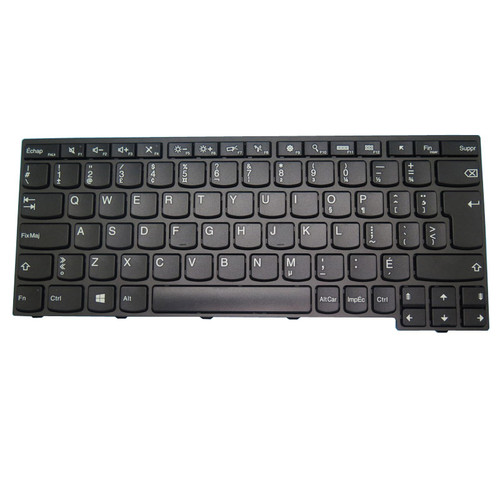 Laptop Keyboard For Lenovo Thinkpad Yoga 11E 20D9 20DA 20E5 20E7 11E 20E6 20E8 20ED 20EE Canada CA 04X6301 SN20F22198 AELI5AF2110 9Z.NBGSQ.00M 04X6223 SN20F21920 AELI5AF2010 MP-13S86FC-920 With Black Frame New