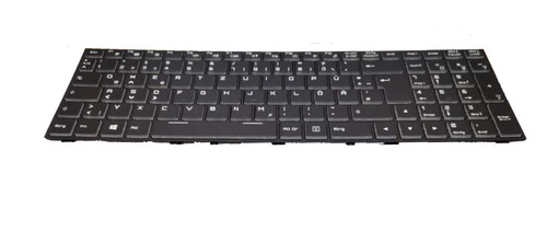 Laptop Keyboard For Hyrican Striker 1561 NOT01561 German GR With Frame With Backlit