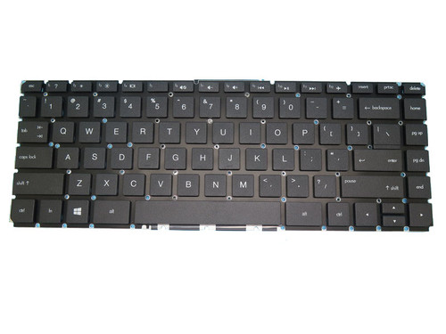 Laptop Keyboard For HP 14-AF 14-AF000 14-AF005AU 14-AF010NR 14-AF114AU 14-AF117AU 14-AF123AU 14-AF126AU 14-AF129AU 14-AF180NR Black Without Frame United States US