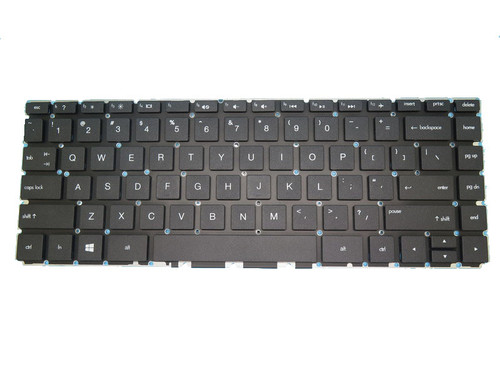 Laptop Keyboard For HP 14-BK 14-BK000 Black Without Frame United States US