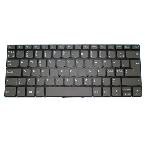 Laptop Keyboard For Lenovo Ideapad 520S-14IKB Nordic NE PC4CP-ND SN20M61959 SG-86360-79A Gray New