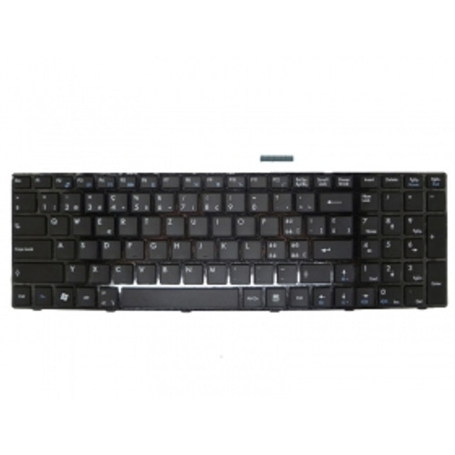90% New Laptop Keyboard For MSI CR620 V111922AK1 S1N-3ECH221-SA0 Swiss SW Black Frame