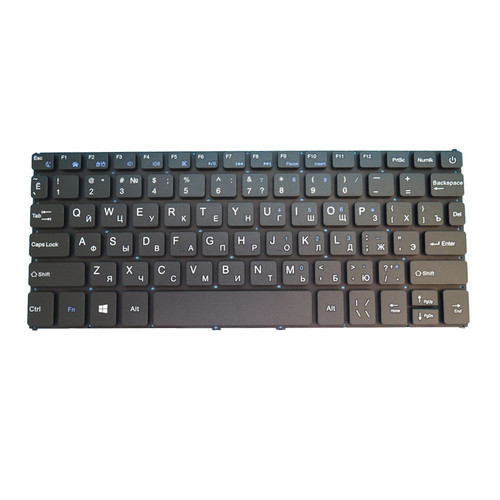 Laptop Keyboard For Irbis NB10 NB101 NB102 NB103 NB105 Russia RU Black Without Frame New