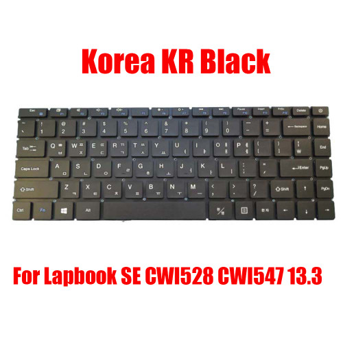 Laptop Keyboard For Chuwi Lapbook SE CWI528 CWI547 13.3 Korea KR Black Without Backlit New