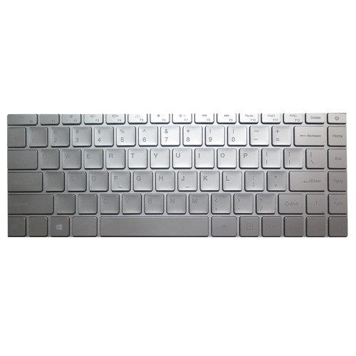 Laptop Keyboard MB3081012 YXT-NB93-192 English US Silver With Backlit New