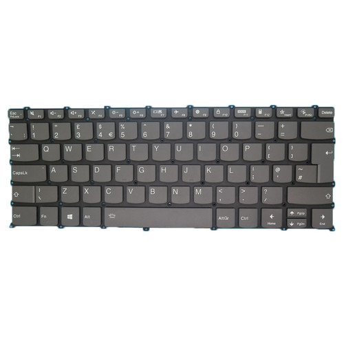 Laptop Keyboard For Lenovo Ideapad Slim 7-14ARE05 Yoga Slim 7-14ARE05 United Kingdom UK With Backlit Gray New