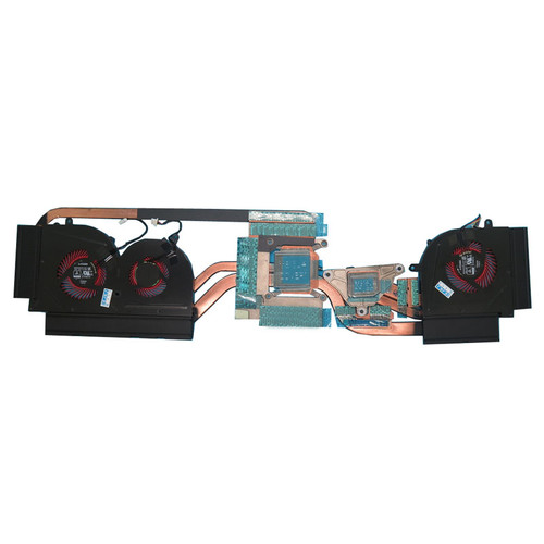 Laptop CPU GPU FAN&Heatsink For MSI GS73 GS73VR E32250112 E322500124A BS5005HS-U2F1 BS5005HS-U2L1 4-Wire