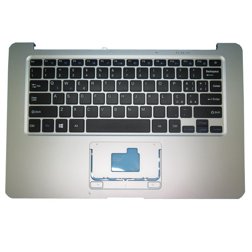Laptop PalmRest&keyboard For Hyundai Thinnote HU4P401 N1403A Italy IT Without Touchpad Silver New