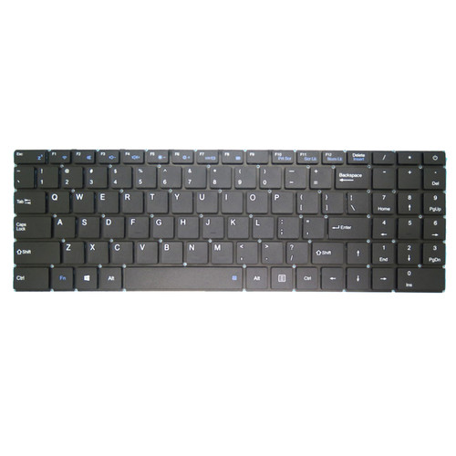 Laptop Replacement Keyboard For Bslay YP-P156 English US Black Without Backlit Used