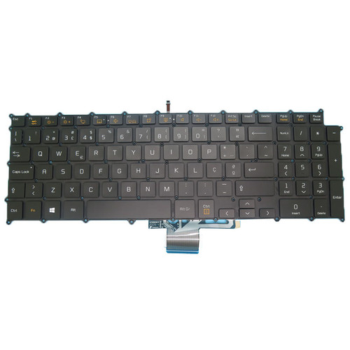 Laptop With Backlit Black Keyboard For LG 17Z90N 17Z90N-V.AA5D AA5G 17Z90N-V.AA72A1 AA72A8 17Z90N-V.A73J1 17Z90N-V.AA75A3 AA75 Portugal PO NO Frame