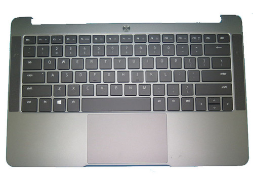 Laptop PalmRest&keyboard For RAZER Blade RZ09-0196 RZ09-0196x Gray top case with United States US keyboard used