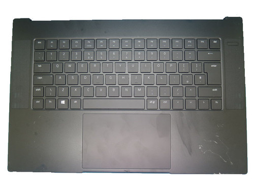 Laptop PalmRest&keyboard For RAZER Blade RZ09-0238 RZ09-02385 RZ09-02386 RZ09-02385W91 RZ09-02385W92 RZ09-02386W91 RZ09-02386W92 Black top case with United Kingdom UK keyboard used 12486314 NBLBR 12255321-00 2B-BBR20R100