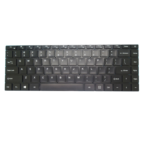 Laptop Keyboard For Irbis NB241 NB241B NB245 NB245B NB245 PRO NB245S NB245X English US Black With Backlit New