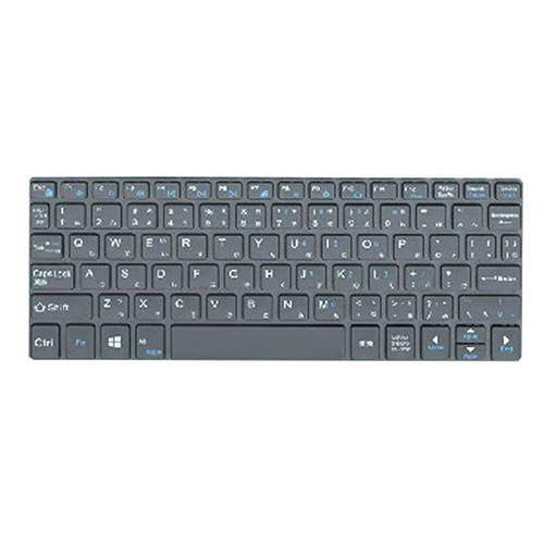 Tablet PC Keyboard For GM-JAPAN GLM GLM-10-128 10-128-WPS-W11 2in1 Japanese JP Black Without Backlit New
