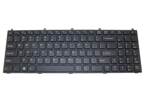 Laptop Keyboard For AVADirect X7200 English US Black Frame