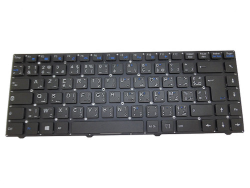 Laptop Keyboard For Condor SensBook S2 I5 LP1401BNR Arabic French ARFR Without Frame New Black