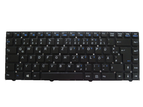 Laptop Keyboard For Condor SensBook S2 I7 LP1401CNR German GR Without Frame New Black