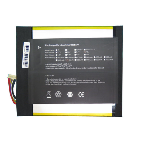 Laptop Battery For Teclast X5 X5 Pro ZP52110158 52110118 ZP50100130 7.4V 5000mAh Replacement QT-31150165P QT31150165P H28154165P New