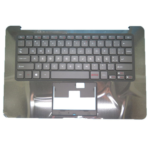 Laptop Black PalmRest&Grey Keyboard For Positivo Motion Q232A Motion Plus Q432A H003-33 YMS-0075-B Brazil BR Red Mark No Touchpad