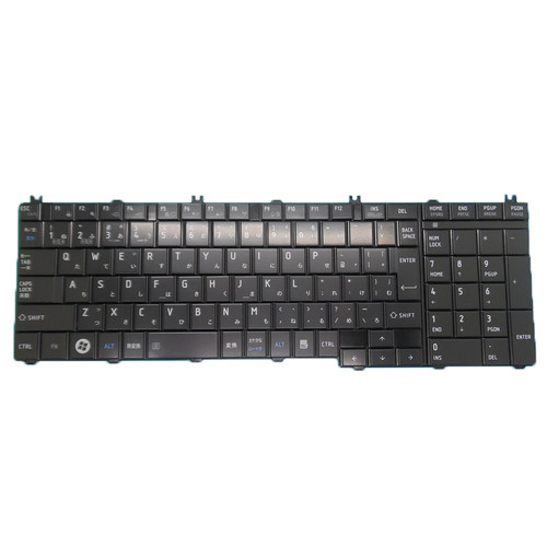 Laptop Keyboard For Toshiba Dynabook T350/56AB T350/56ABD T350/56ABK T350/56ABS T350/56ACS T350/56AR T350/56ARD T350/56ARK T350/56ARS Japanese JP JA Black Used