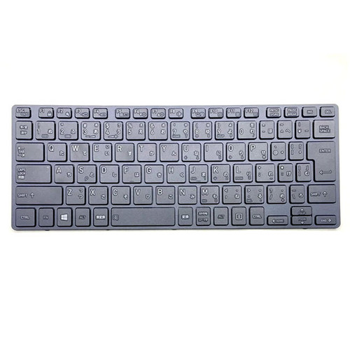 Laptop Keyboard For Toshiba For Dynabook U63/EP A6U3EPK84711 A6U4EPD84411 A6U4EPC84411 A6U4EPC84711 A6U4EPD84711 Japanese JP JA Black Without Backlit&Pointing New