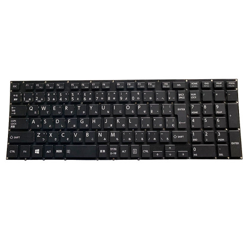 Laptop Keyboard For Toshiba For Dynabook T85/98M T95/N T95/NG TB85/NG PT85-98MBUGW PT85-98MBXGW PT95NGP-LHA PTB85NG-HHA PTB85NG-HUA Japanese JP JA Black Without Backlit New