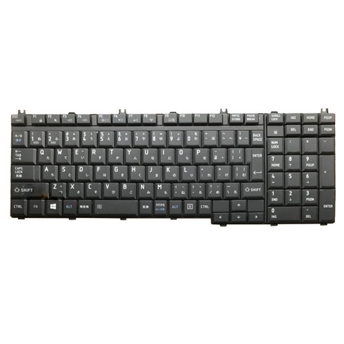 Laptop Keyboard For Toshiba Dynabook B451/E B551/E B651/E PB451ENAN75A51 PB551EBBN75A51 PB651EAPNKEA51 PB651EABNKEA51 PB651EBPNKEA51 PB651EBBNKEA51 Japanese JP JA Black With Numeric Keyboard Used Used