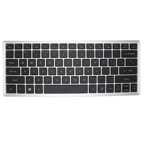 Laptop Replacement Keyboard For EXO Nifty Touch T5141 T5181 T5181TV English US Black With Silver Frame New